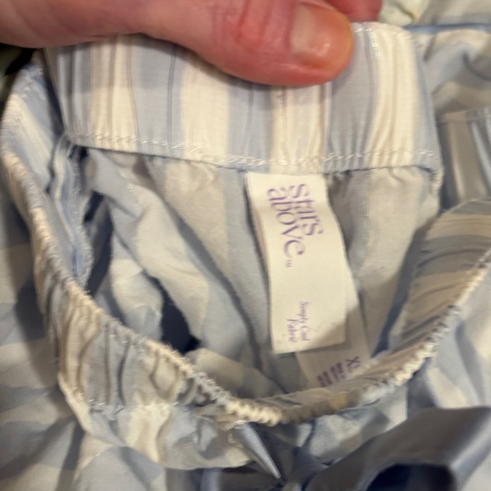 Striped and Patterned light Pajama Pants - Picture 5 of 6